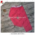 adjustable sash rose red denim jeans pants